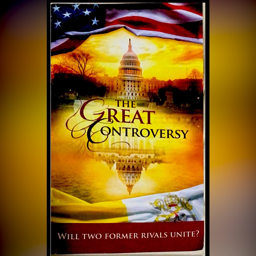 The book name is: THE GREAT CONTROVERSY.